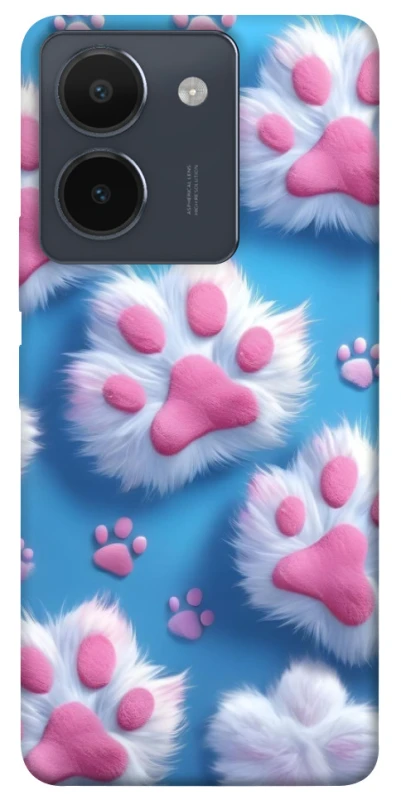 Чохол на Vivo Y36 Cat paw фото 1 з 1