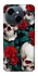 Чохол на TECNO Spark Go 1 skull and rose фото 1 з 1