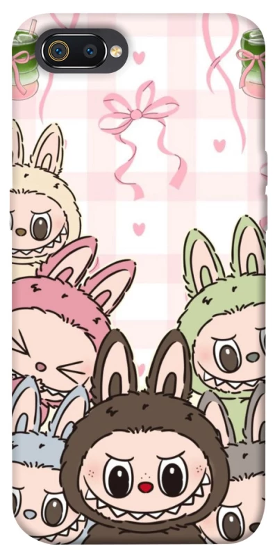 Чохол на Realme C2 All Labubu 2 фото 1 з 1