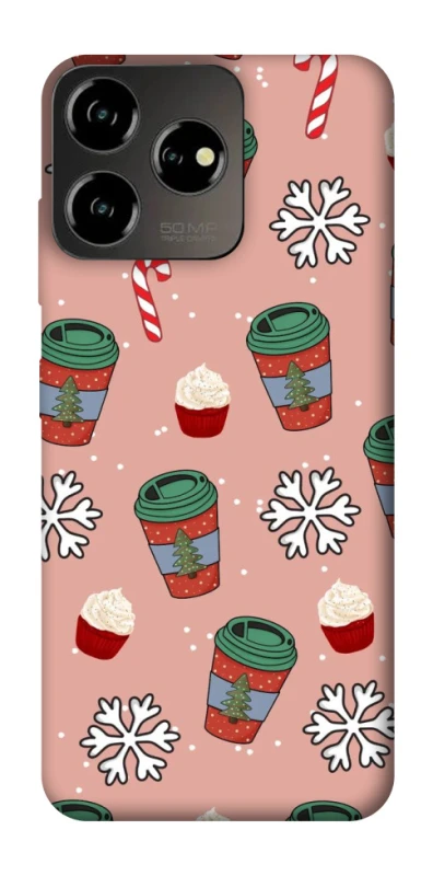 Чехол на ZTE Blade V50 Design 4G Новогодний v38 фото 1 из 1