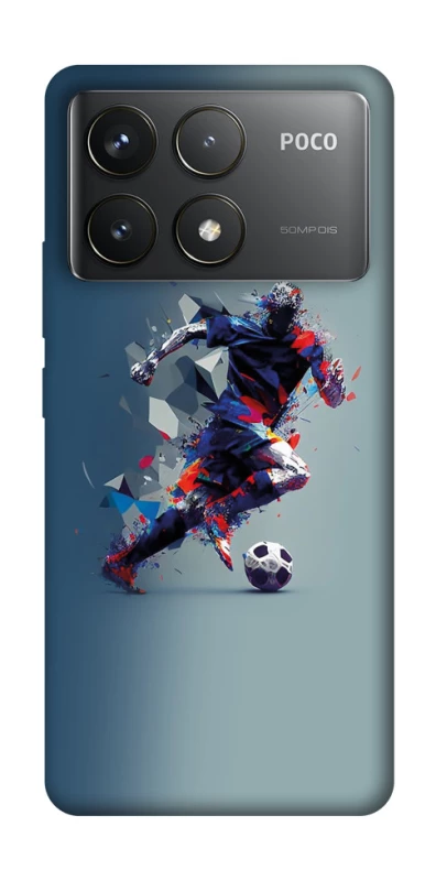 Чохол на Xiaomi Poco F6 Pro Футболист фото 1 з 1
