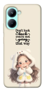 Чехол на Realme C33 Don't look back фото 1 из 1