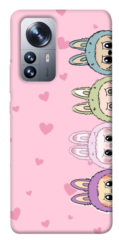 Чохол на Xiaomi 12 / 12X All Labubu 4 фото 1 з 1