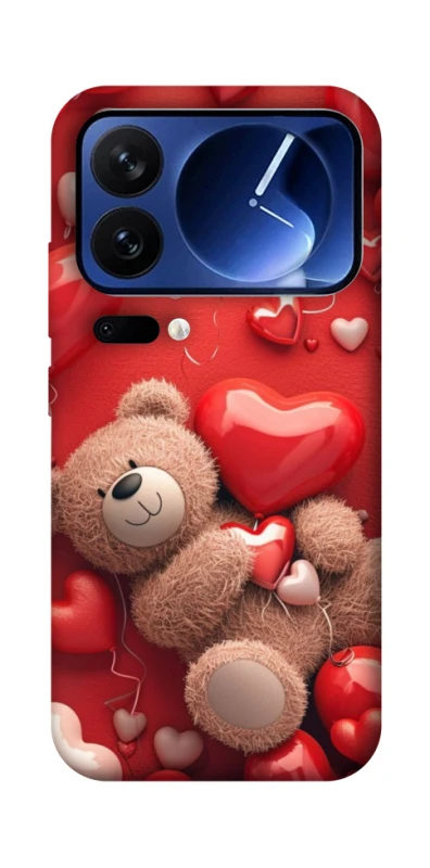 Чехол на Xiaomi 17 Pro bear in hearts фото 1 из 1