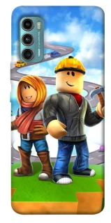 Чехол на Motorola Moto G60 Roblox Builder Adventure фото 1 из 1
