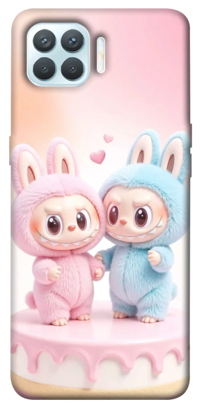 Чохол на Oppo F17 Pro Labubu Twins фото 1 з 1