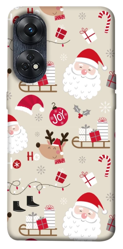 Чехол на Oppo Reno 8T 4G Новогодний v1 фото 1 из 1