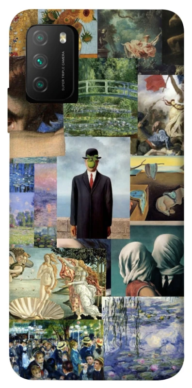 Чехол на Xiaomi Poco M3 Art collage ver.4 фото 1 из 1