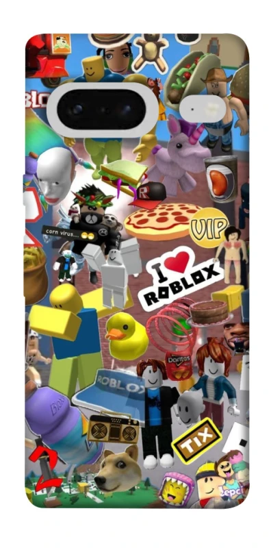 Чехол на Google Pixel 7 Roblox collage ver.5 фото 1 из 1