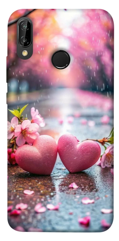Чехол на Huawei P20 Lite Pink heart фото 1 из 1