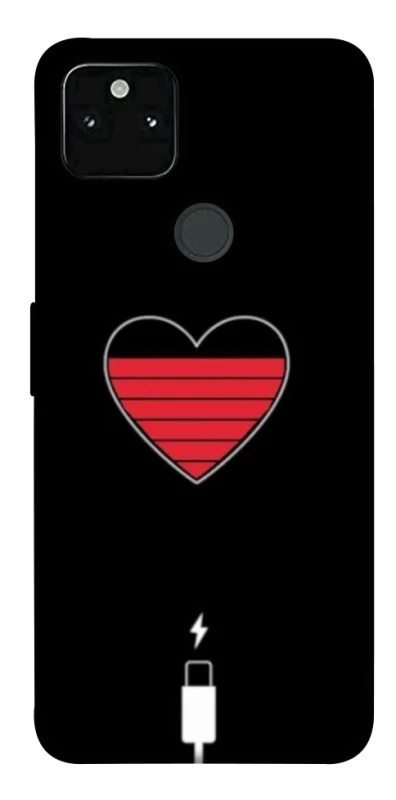 Чехол на Google Pixel 5A Charge your heart фото 1 из 1