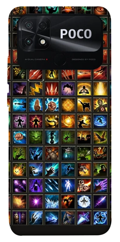 Чохол на Xiaomi Poco C40 Abilities menu ver.3 фото 1 з 1