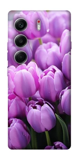 Чехол на Tecno Camon 40 Фиолетовые тюльпаны фото 1 из 1