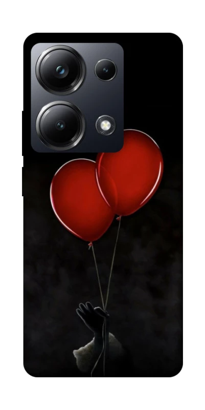 Чехол на Xiaomi Poco M6 Pro 4G Reds Balloons фото 1 из 1
