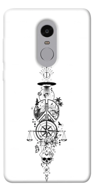Чохол на Xiaomi Redmi Note 4X / Note 4 (Snapdragon) Tattoo ver.7 фото 1 з 1