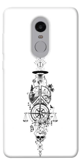 Чехол на Xiaomi Redmi Note 4X / Note 4 (Snapdragon) Tattoo ver.7 фото 1 из 1