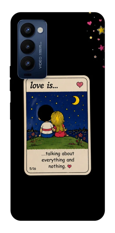 Чохол на TECNO Camon 18 Pro Love is ver.6 фото 1 з 1