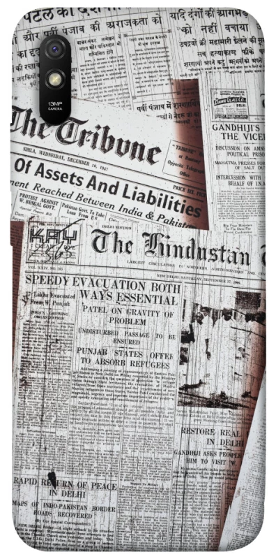 Чехол на Xiaomi Redmi 9A Газеты фото 1 из 1