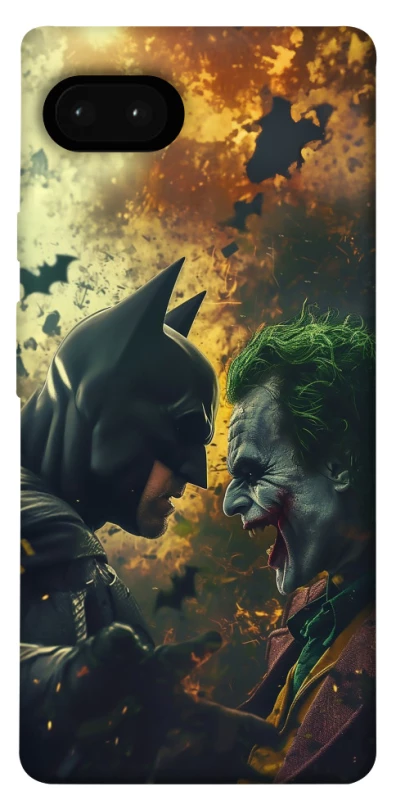 Чехол на Google Pixel 7a Batman and the Joker фото 1 из 1