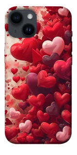Чохол на Apple iPhone 14 (6.1") Many hearts фото 1 з 1