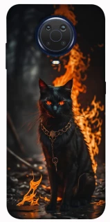 Чехол на Nokia G20 / G10 / 6.3 Огненный кот фото 1 из 1