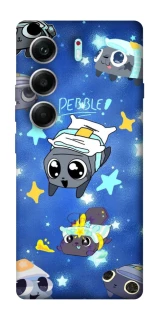 Чехол на Tecno Camon 40 Pro Pebble kitten stars фото 1 из 1