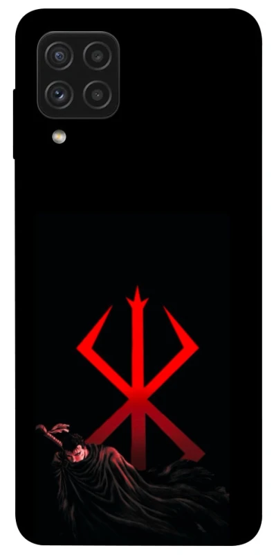 Чохол на Samsung Galaxy A22 4G Berserk Red Logo фото 1 з 1