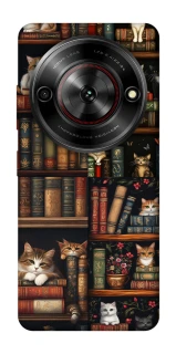Чехол на ZTE Nubia Focus Cats & Books фото 1 из 1