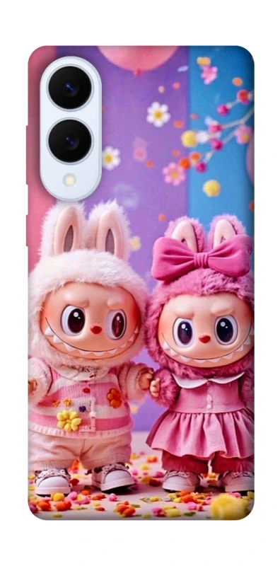 Чохол на Samsung Galaxy S25 Edge Labubu twins ver.2 фото 1 з 1