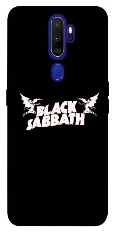 Чохол на Oppo A5 (2020) / Oppo A9 (2020) Black Sabbath logo ver.2 фото 1 з 1