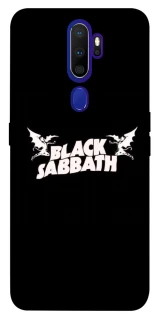 Чехол на Oppo A5 (2020) / Oppo A9 (2020) Black Sabbath logo ver.2 фото 1 из 1