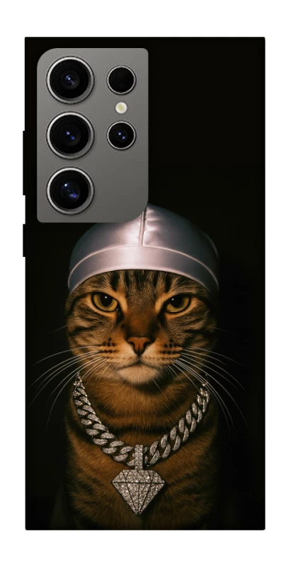 Чохол на Samsung Galaxy S24 Ultra Cat in Bling фото 1 з 1