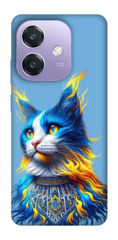 Чохол на Oppo A40m Кіт патріот фото 1 з 1