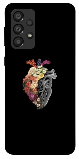 Чохол на Samsung Galaxy A33 5G Heart with flowers фото 1 з 1
