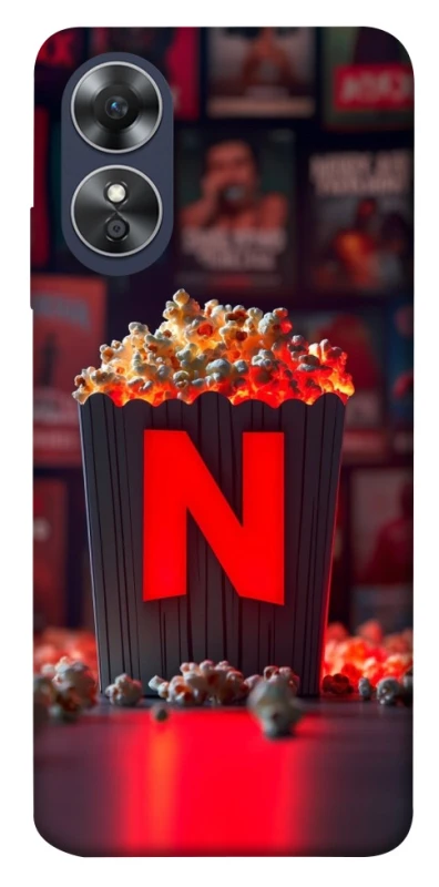 Чехол на Oppo A17 Netflix and popcorn фото 1 из 1
