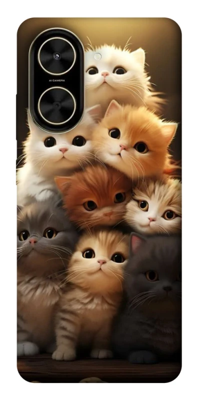 Чехол на Xiaomi Poco C71 Чехол Kittie Love v2 фото 1 из 1