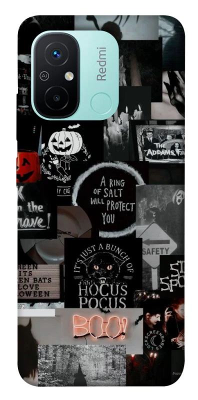 Чохол на Xiaomi Redmi 12C / Poco C55 Halloween aesthetics ver.3 фото 1 з 1
