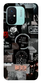 Чехол на Xiaomi Redmi 12C / Poco C55 Halloween aesthetics ver.3 фото 1 из 1