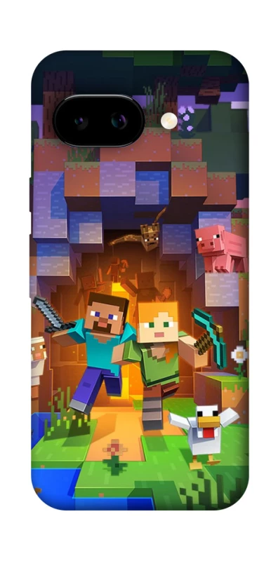 Чехол на Google Pixel 9a Minecraft game фото 1 из 1