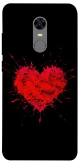 Чехол на Xiaomi Redmi 5 Plus / Redmi Note 5 (Single Camera) Splash heart фото 1 из 1