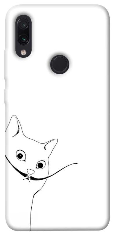 Чехол на Xiaomi Redmi Note 7 / Note 7 Pro / Note 7s Кот Дали фото 1 из 1