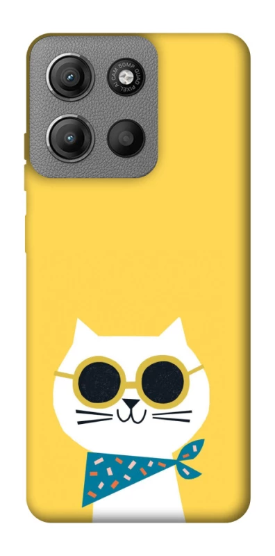 Чехол на Motorola Moto G15 Power Кот-муркот фото 1 из 1