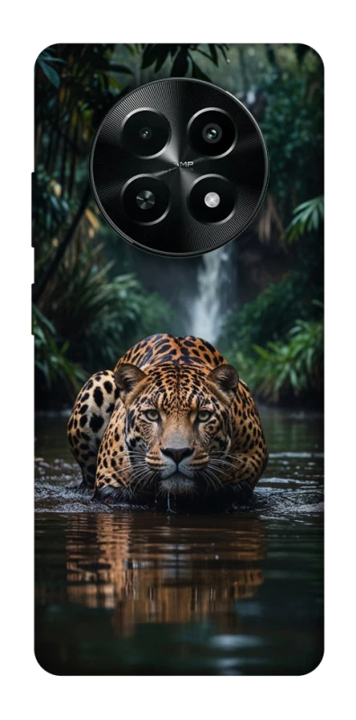 Чохол на Realme Narzo 70x Leopard in water фото 1 з 1