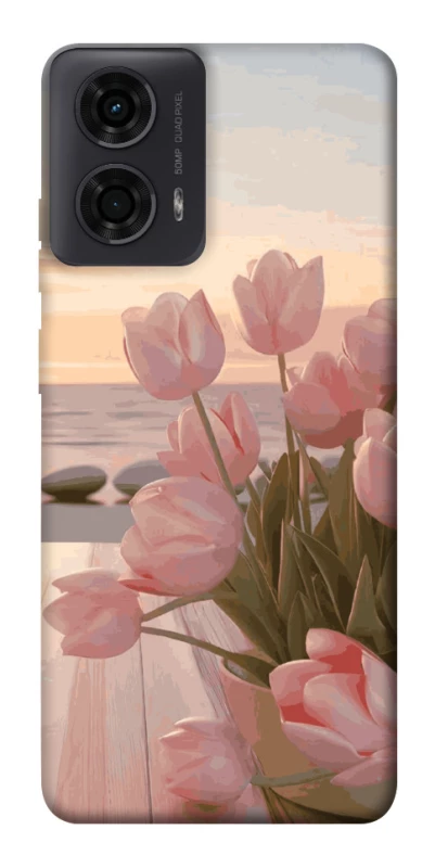 Чохол на Motorola Moto G24 Morning Flowers zon фото 1 з 1