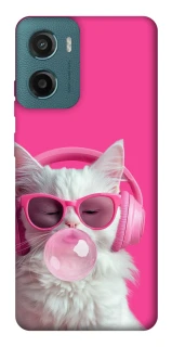 Чохол на Motorola Moto G06 Pink kitty фото 1 Чохол на Motorola Moto G06 Pink kitty фото 1 з 1