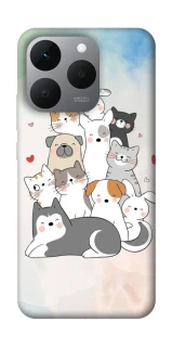 Чехол на Realme 15T Funny Pets ver.2 фото 1 из 1