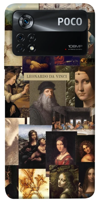 Чехол на Xiaomi Poco X4 Pro 5G Leonardo da Vinci фото 1 из 1