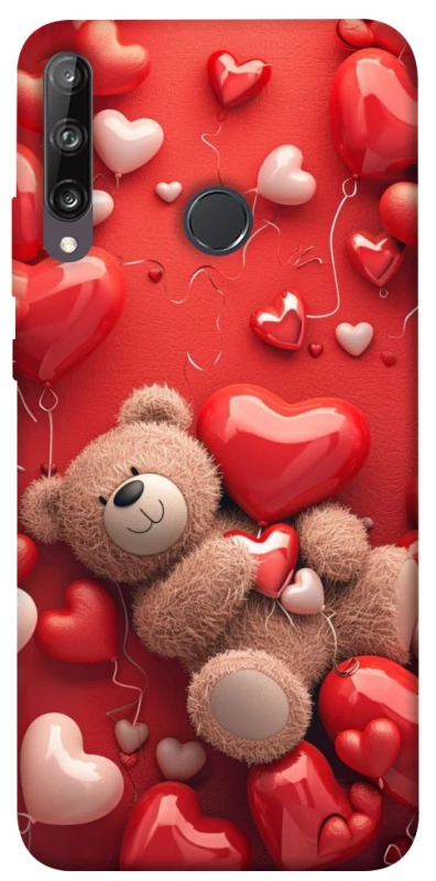 Чехол на Huawei P40 Lite E bear in hearts фото 1 из 1
