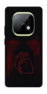 Чехол на Realme Narzo 70 Turbo Красное сердце фото 1 из 1