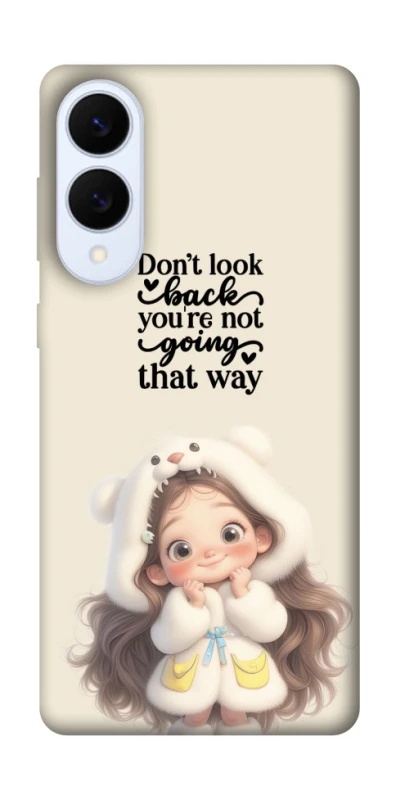 Чохол на Samsung Galaxy S25 Edge Don't look back фото 1 з 1